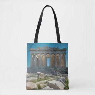Monuments Parthenon Athens, Greece Tote Bag
