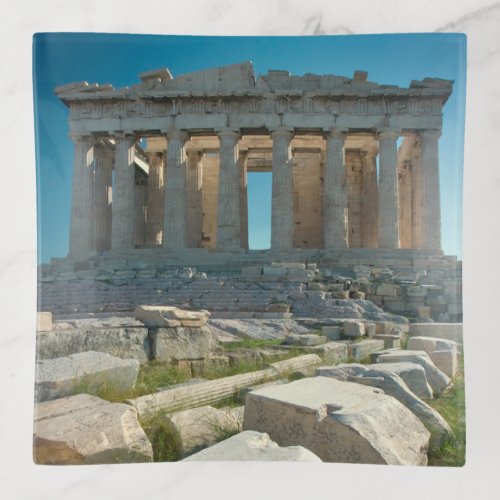Monuments  Parthenon Athens Greece Trinket Tray