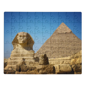 Monuments | Sphinx & Pyramid of Egypt Jigsaw Puzzle