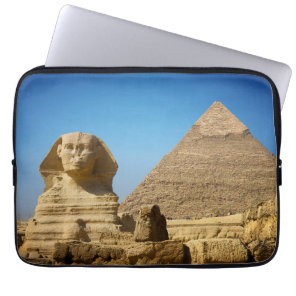 Monuments | Sphinx & Pyramid of Egypt Laptop Sleeve