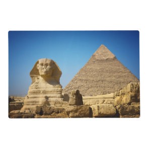 Monuments | Sphinx & Pyramid of Egypt Placemat