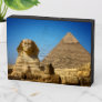 Monuments | Sphinx & Pyramid of Egypt Wooden Box Sign