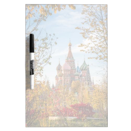 Monuments  St Basils Cathedral Moscow Dry Erase Board