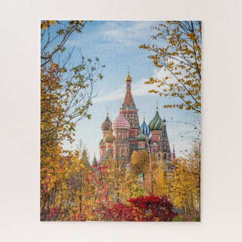 Monuments  St Basils Cathedral Moscow Jigsaw Puzzle