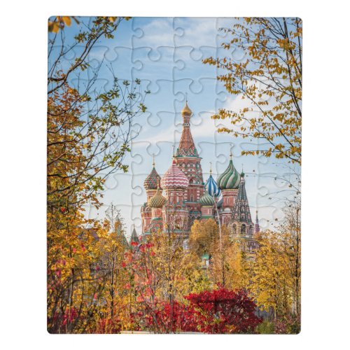 Monuments  St Basils Cathedral Moscow Jigsaw Puzzle
