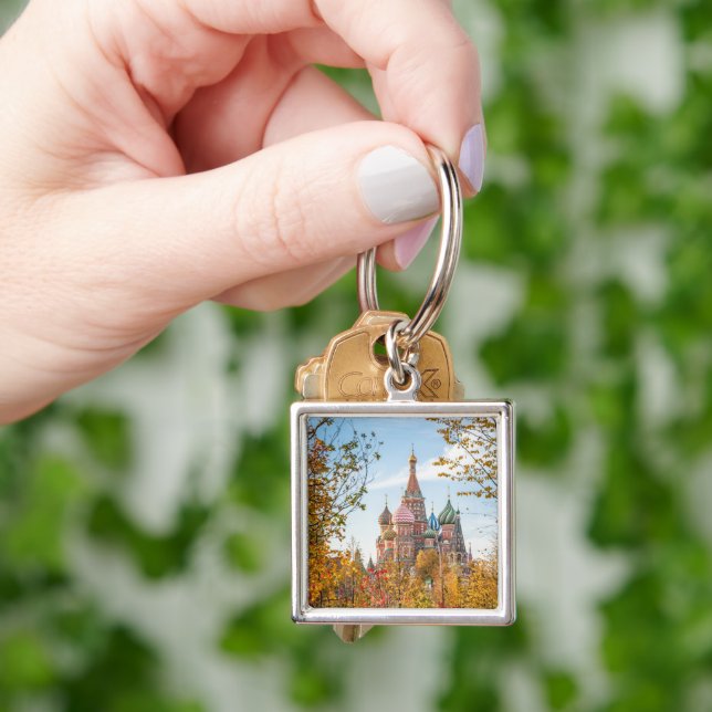 Monuments | St. Basil's Cathedral Moscow Keychain (Hand)