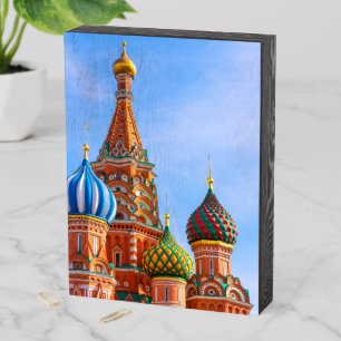 Monuments   St. Basil's Cathedral, Moscow Wooden Box Sign
