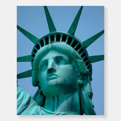 Monuments  Statue of Liberty Face Foam Board