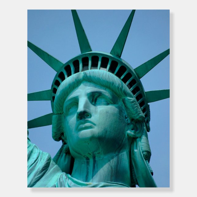 Monuments | Statue of Liberty Face Foam Board (Front)