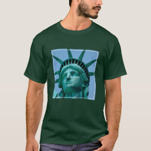 Monuments   Statue of Liberty Face T-Shirt