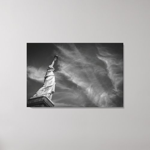 Monuments  Statue of Liberty Manhattan NYC Canvas Print