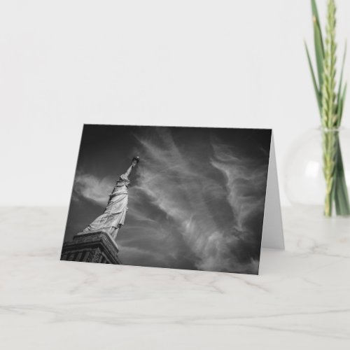 Monuments  Statue of Liberty Manhattan NYC Card