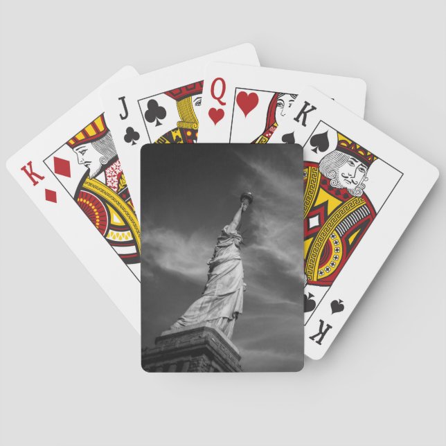 Monuments | Statue of Liberty Manhattan NYC Poker Cards (Back)