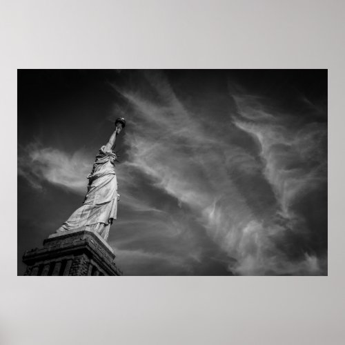 Monuments  Statue of Liberty Manhattan NYC Poster