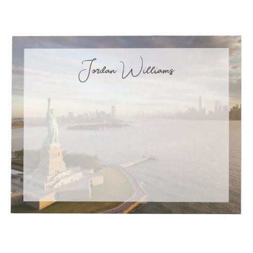 Monuments  Statue of Liberty Notepad