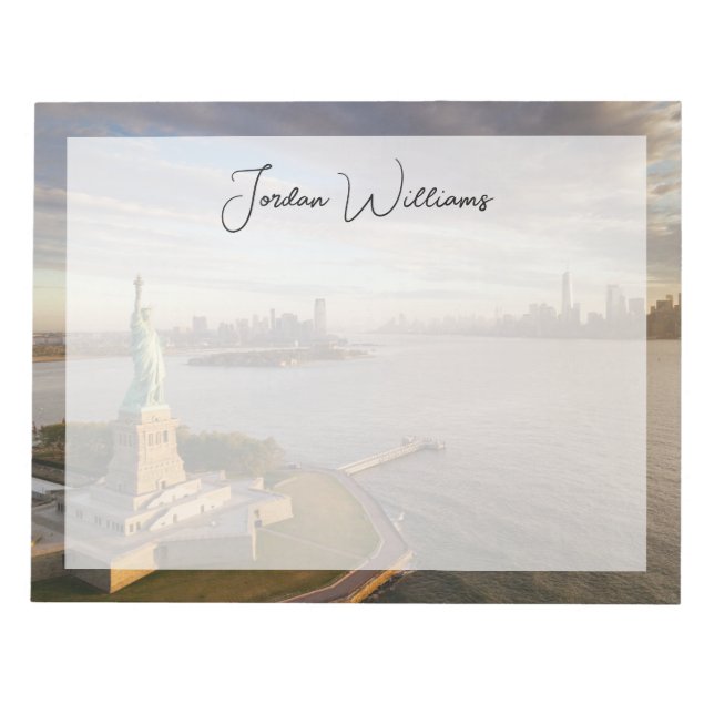Monuments | Statue of Liberty Notepad (Front)