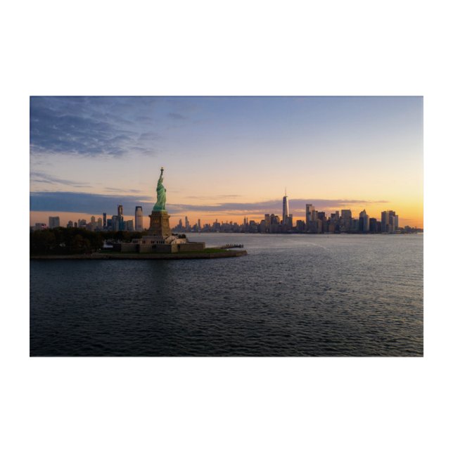 Monuments | Statue of Liberty NYC Acrylic Print (Front)