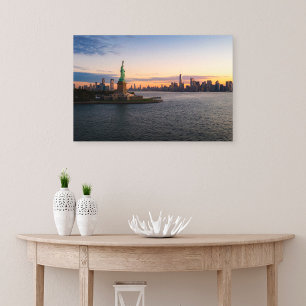 Monuments Statue of Liberty NYC Canvas Print