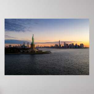 Monuments Statue of Liberty NYC Poster