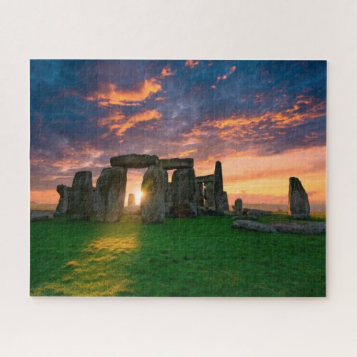 Monuments  Stonhenge England Jigsaw Puzzle