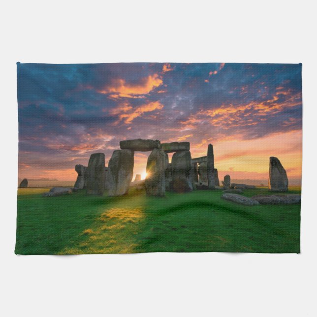 Monuments | Stonhenge, England Kitchen Towel (Horizontal)