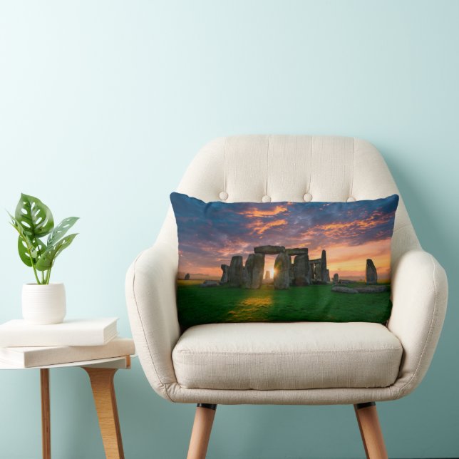 Monuments | Stonhenge, England Lumbar Pillow (Chair)
