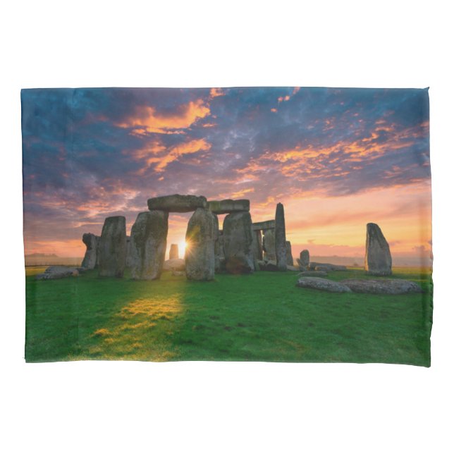 Monuments | Stonhenge, England Pillow Case (Front)
