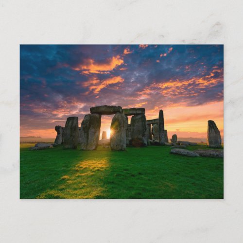 Monuments  Stonhenge England Postcard