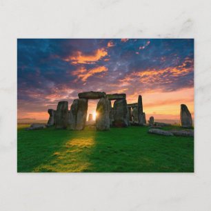 Monuments Stonhenge, England Postcard