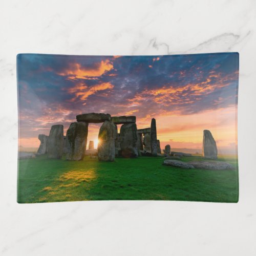 Monuments  Stonhenge England Trinket Tray