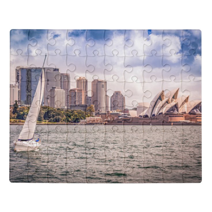 Monuments Sydney Opera House Jigsaw Puzzle Zazzle