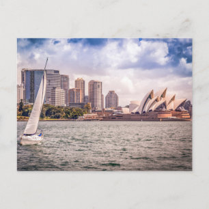 Monuments Sydney Opera House Postcard