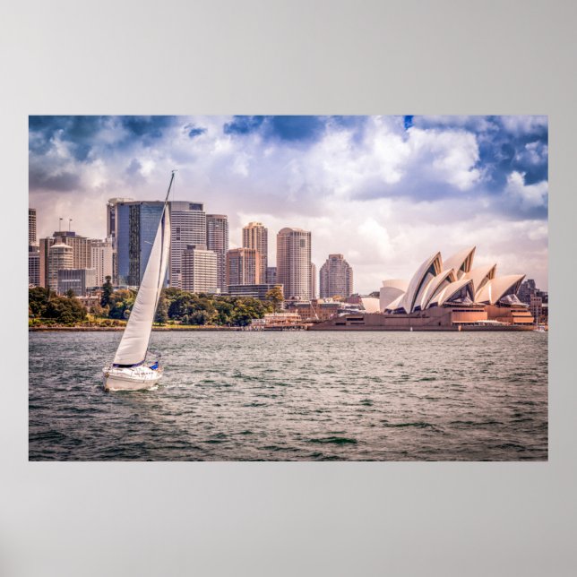 Monuments | Sydney Opera House Poster (Front)