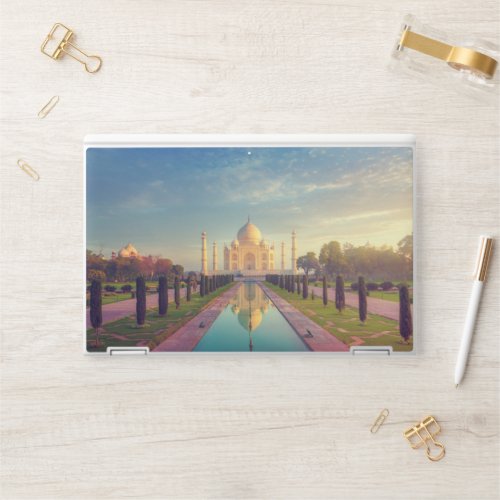 Monuments  Taj Mahal Colors HP Laptop Skin