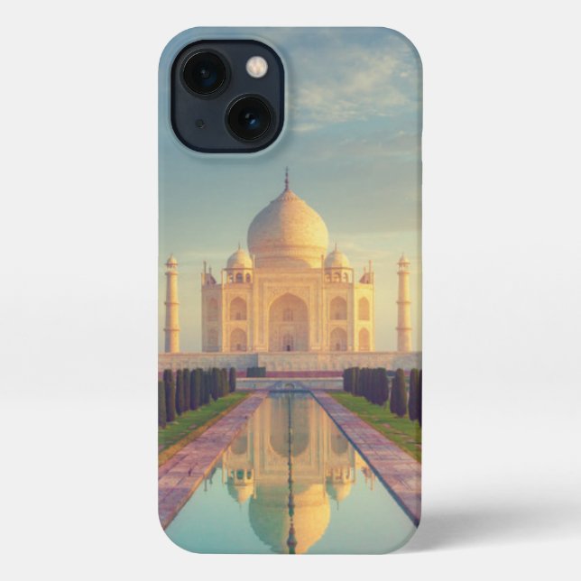 Monuments | Taj Mahal Colors iPhone Case (Back)