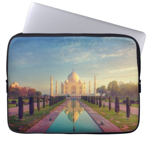 Monuments  Taj Mahal Colors Laptop Sleeve