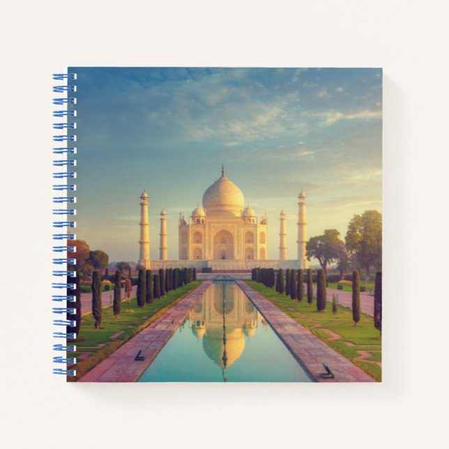 Monuments | Taj Mahal Colors Notebook (Front)