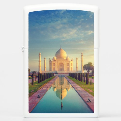 Monuments  Taj Mahal Colors Zippo Lighter