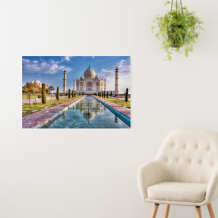 Monuments   Taj Mahal Sunrise Foam Board