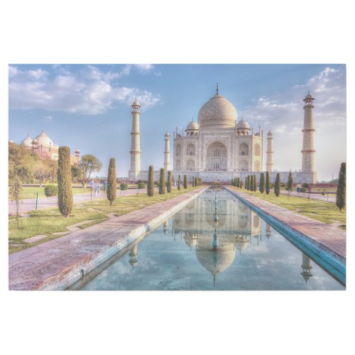 Monuments  Taj Mahal Sunrise Gallery Wrap