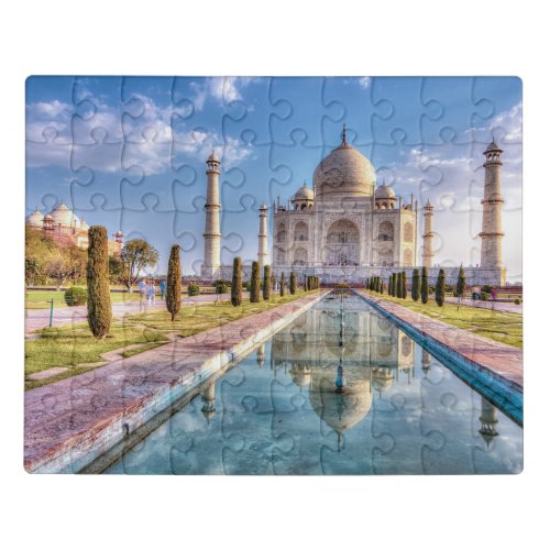 Monuments  Taj Mahal Sunrise Jigsaw Puzzle
