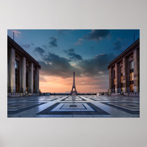 Monuments  The Eiffel Tower Poster