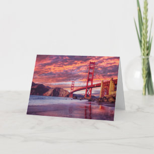 Monuments The Golden Gate San Francisco, CA Card