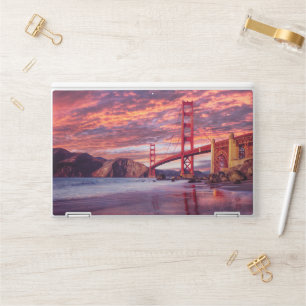 Monuments The Golden Gate San Francisco, CA HP Laptop Skin