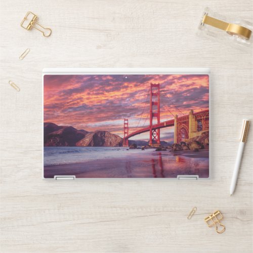 Monuments  The Golden Gate San Francisco CA HP Laptop Skin