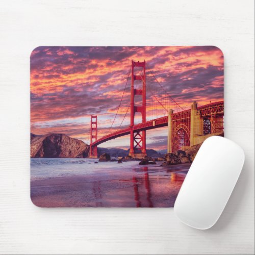 Monuments  The Golden Gate San Francisco CA Mouse Pad