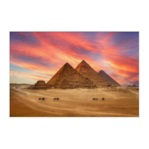 Monuments | The Great Pyramids Acrylic Print