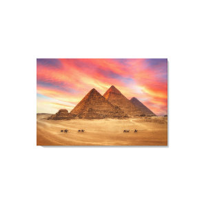 Monuments | The Great Pyramids Canvas Print