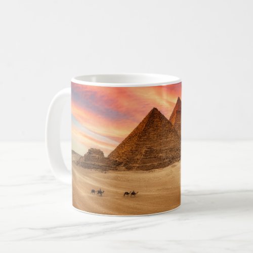 Monuments  The Great Pyramids Coffee Mug