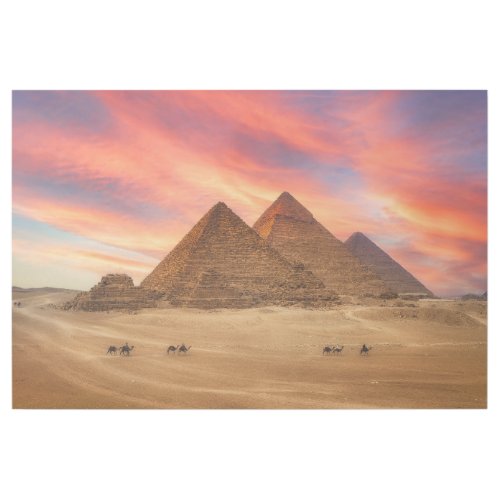 Monuments  The Great Pyramids Gallery Wrap